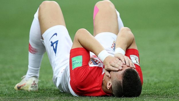 Ivan Persic en el partido de la final del Mundial contra Francia.