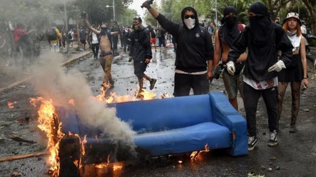 Protestas en Chile