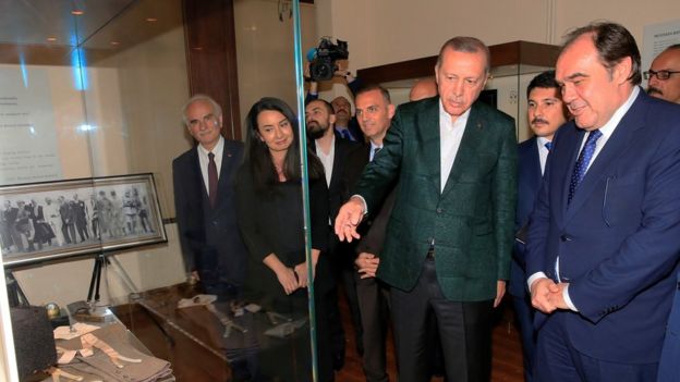 Cumhurbaşkanı Erdoğan ve Yıldırım Demirören
