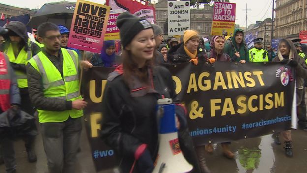 Anti-racism demo