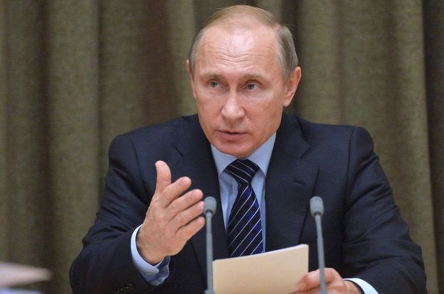 Vladamir Putin madaxweynaha Ruushka