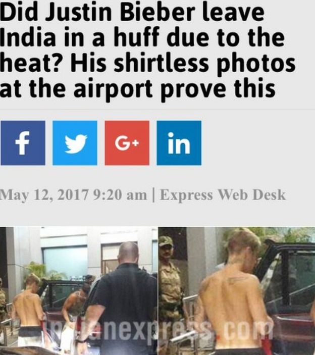 கடல் கடந்து கச்சேரிக்கு வந்து உதட்டை மட்டும் அசைத்தாரா பீபர்?