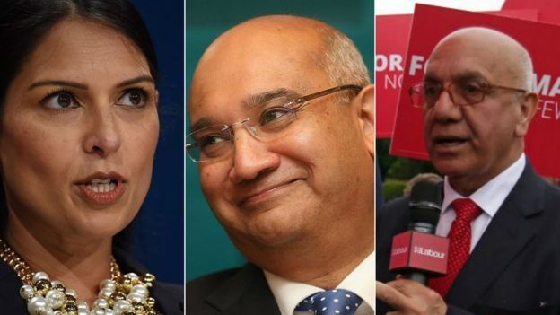 ப்ரீதி படேல்(கன்சர்வேடிவ் கட்சி) கீத் பாஜ் (லேபர் கட்சி), அரவிந்த் ஷர்மா (லேபர் கட்சி)