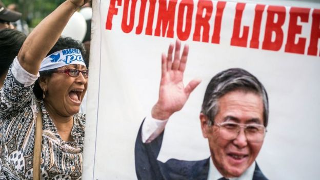 Simpatizante de Fujimori