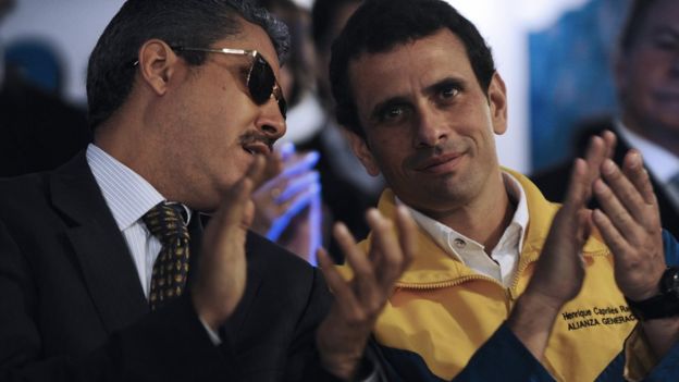 Henri Falcón y Henrique Capriles.