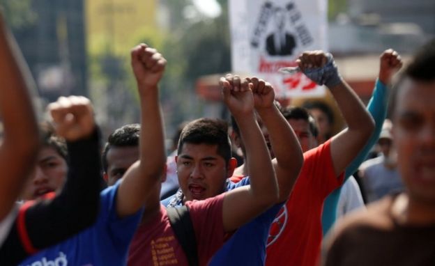 ManifestaciÃ³n por Ayotzinapa.