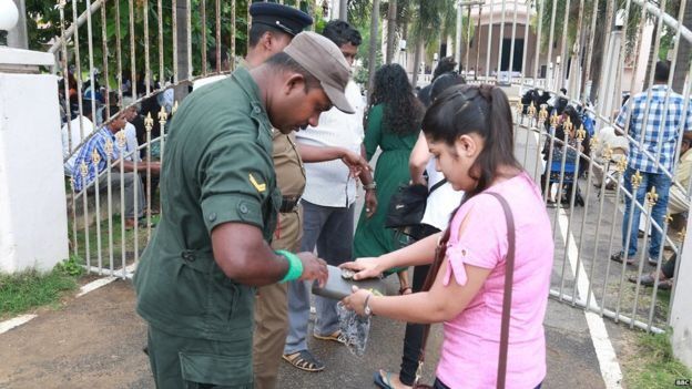 ශ්රී ලංකාවේ පිපිරීම්: