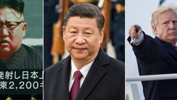 Ba lãnh đạo Bắc Hàn, TQ và Mỹ