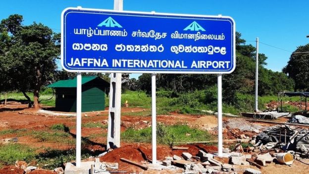 "யாழ் விமான நிலையத்தில் ஏன் தமிழுக்கு முன்னுரிமை?" - கேள்வி எழுப்பும் சிங்கள் குழுக்கள்