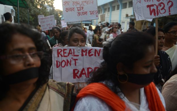 সাম্প্রতিক সময়ে কয়েকটি ধর্ষণের ঘটনায় ভারতজুড়ে ব্যাপক বিক্ষোভ হয়েছে।