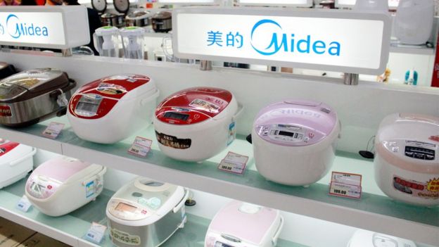 Midea is one of the leading household appliance companies in China