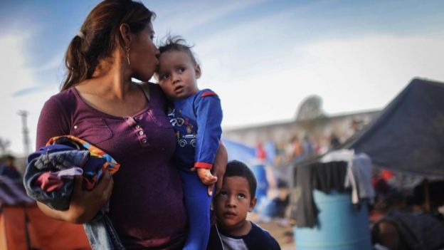 Migrantes en México