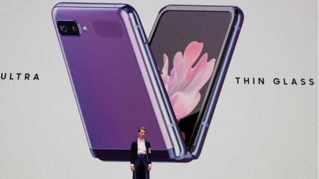 Z Flip phone