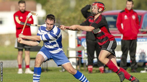 Newtonmore have won the league to go with the Camanachd Cup and MacTavish Cup
