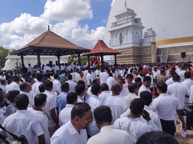 கோட்டாபய பதவியேற்பு.