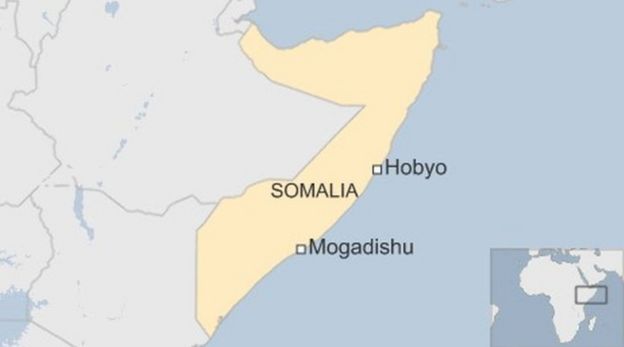 Ramani ya Somalia