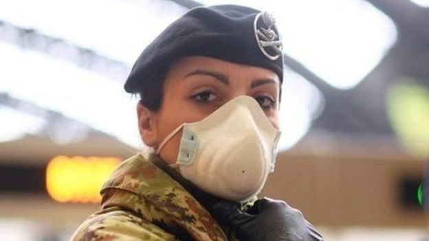 Penanganan wabah virus corona di Italia