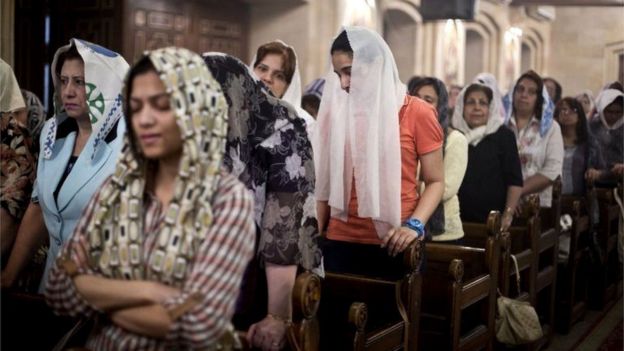 Cristãos coptas em Cairo (foto de arquivo)