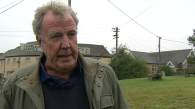 Jeremy Clarkson defends Diddly Squat farm shop plans - BBC News