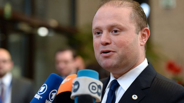 Malta's Prime Minister Joseph Muscat