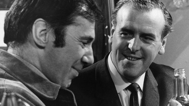 George Cole and Peter Halliday