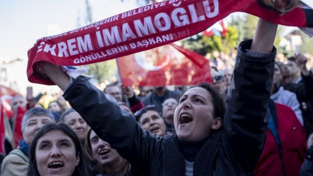 İmamoğlu destekçileri