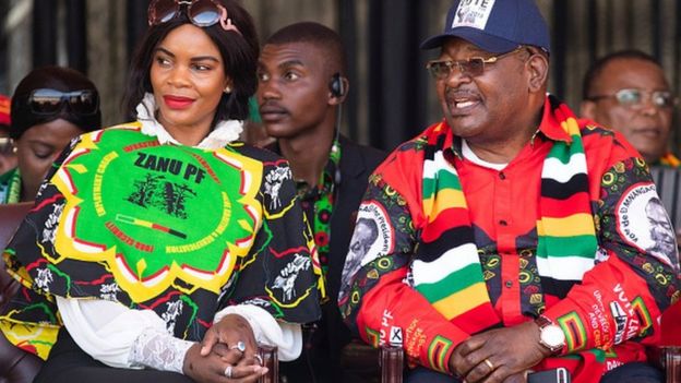 Mary Chiwenga Mubaiwa na Constantino Chiwenga