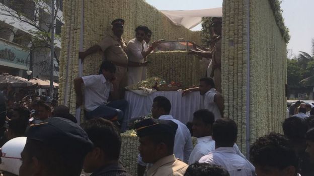 ஸ்ரீதேவிக்கு இறுதி பிரியாவிடை