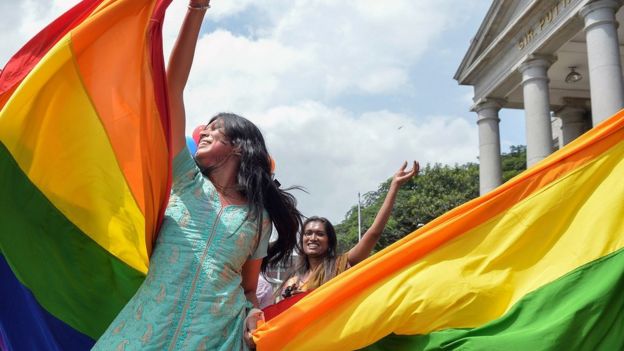 India Court Legalises Gay Sex In Landmark Ruling Bbc News 