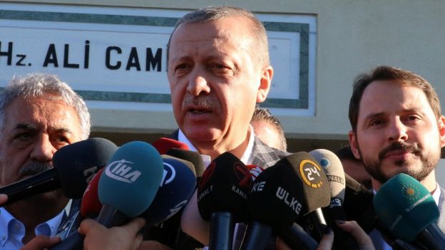أردوغان: توجيه واشنطن اتهاما للحرس الشخصي "فضيحة"