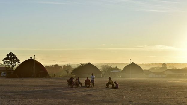 Terra indígena Marãiwatsédé, do povo Xavante, em Mato Grosso