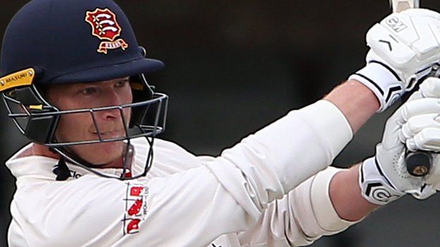 Essex's Tom Westley ended the day just 16 short of his century