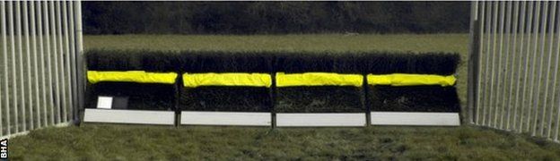 The BHA has decided to trial a yellow framework with white take-off boards