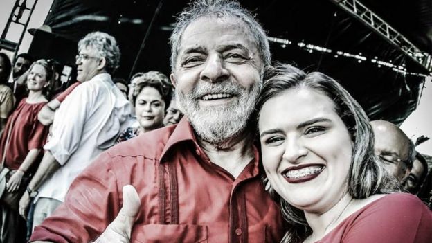 Marília Arraes, vereadora do Recife, e ex-presidente Lula