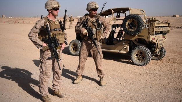 القوات الأمريكية في أفغانستان