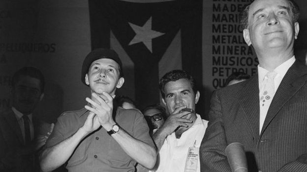Raúl Castro e Jacobo Arbenz
