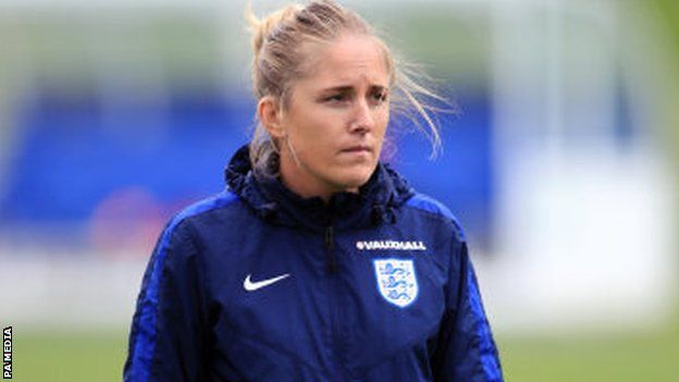 Gemma Grainger in England training kit