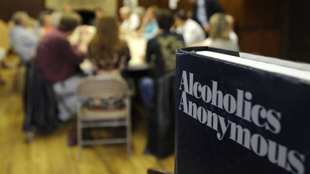 Reunión de Alcohólicos anónimos