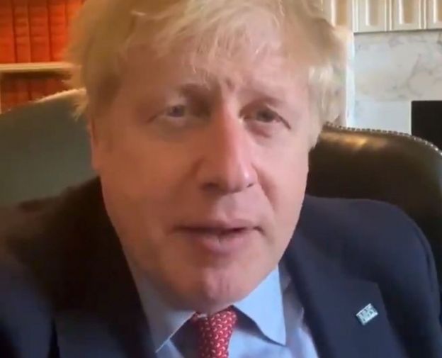 Boris Johnson has said he will keep working, after being diagnosed with coronavirus, Getty Images