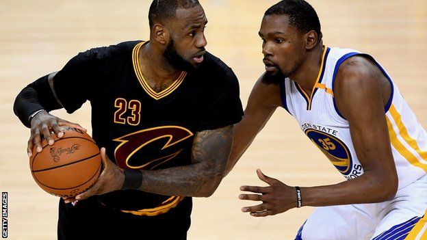 LeBron James and Kevin Durant