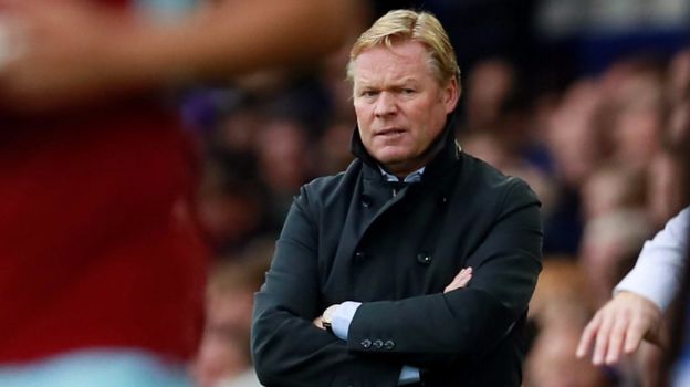 Mkufunzi wa zamani wa Everton Ronald Koeman