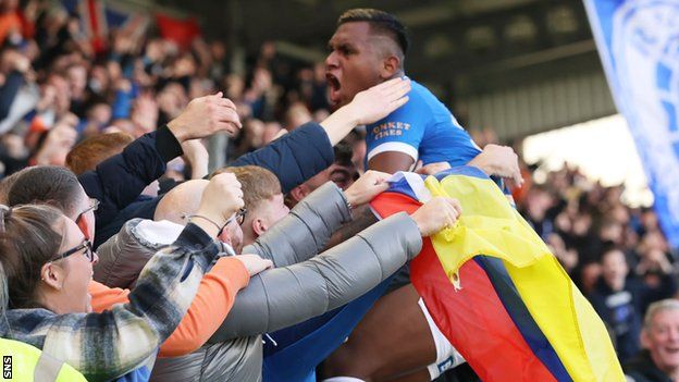 St Mirren 1-2 Rangers: Alfredo Morelos Scored His 100th Goal In ...