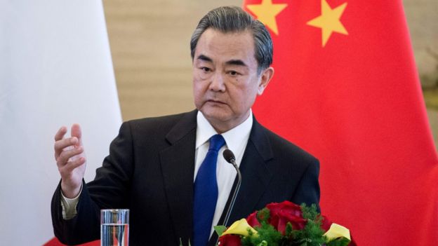 中国外交部长王毅