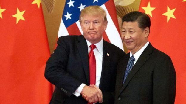 Trump y Xi Jingpin
