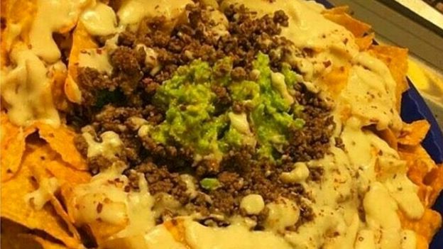 Nachos com guacannabis