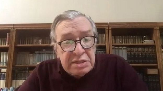 Olavo de Carvalho dá entrevista à BBC