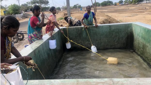 கிராமமே சுகாதாரமற்ற குடிநீரை குடிக்கும் அவலம்