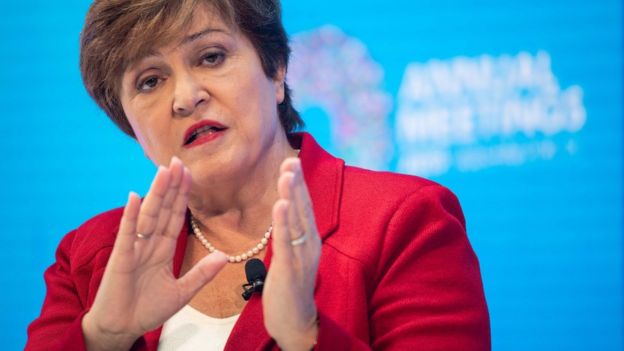 International Monetary Fund (IMF) Managing Director Kristalina Georgieva