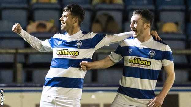 Morton needed a late goal in extra-time to see off Montrose in the semi-final
