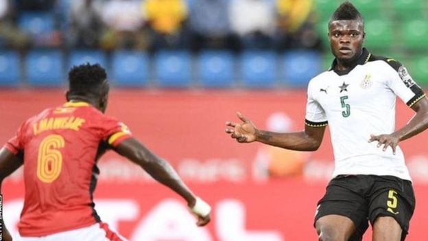 Mchuano kati ya Uganda na Ghana ambao ulikwisha 0-0